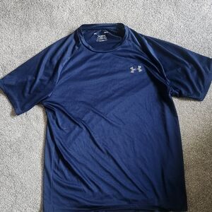 Under Armour Men's Dark Blue Short Sleeve Tee